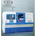 Precio de la máquina de taladro inclinado cama cnc torno máquina TCK420